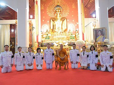 พิธีบำเพ็ญกุศล “ปัญญาสมวาร” ถวายเป็นพระราชกุศลแด่ สมเด็จพระนางเจ้าสิริกิติ์ พระบรมราชินีนาถ พระบรมราชชนนีพันปีหลวง (วันที่ ๑๒ ธันวาคม ๒๕๖๘)