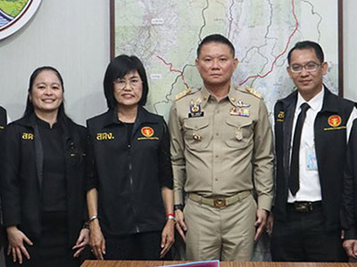 สตภ. ๙ (จังหวัดลำปาง) และ สตจ.ลำปาง ประสานความร่วมมือในการปฏิบัติงานตรวจสอบและการติดตามการใช้จ่ายงบประมาณ กับ ผู้ว่าราชการจังหวัดลำปาง (วันที่ ๑๘ ธันวาคม ๒๕๖๘)