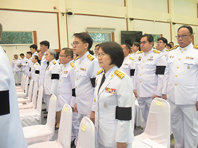 งานรัฐพิธีวันที่ระลึกพระบาทสมเด็จพระพุทธเลิศหล้านภาลัย “วันศิลปินแห่งชาติ” ณ อาคารหอประชุมจังหวัดลำปาง (วันที่ ๒๔ กุมภาพันธ์ ๒๕๖๙)