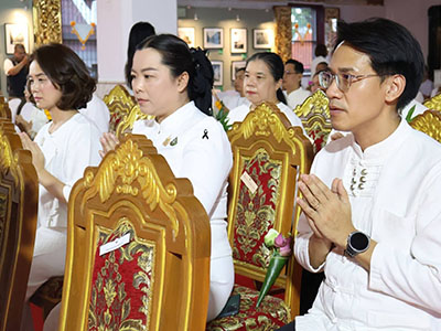 พิธีแสดงตนเป็นพุทธมามกะและพิธีเวียนเทียน กิจกรรมส่งเสริมพระพุทธศาสนา เนื่องในเทศกาลวันวิสาขบูชา จังหวัดลำปาง ประจำปีพุทธศักราช ๒๕๖๙ ณ วัดพระแก้วดอนเต้าสุชาดาราม พระอารามหลวง อำเภอเมืองลำปาง จังหวัดลำปาง (วันที่ ๓๑ พฤษภาคม ๒๕๖๙ เวลา ๑๘.๓๐ น.)