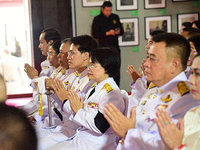 พิธีเจริญพระพุทธมนต์และทำบุญตักบาตรถวายพระกุศล พระเจ้าวรวงศ์เธอ พระองค์เจ้าโสมสวลี กรมหมื่นสุทธนารีนาถ เนื่องในวันคล้ายวันประสูติ (วันที่ ๑๓ กรกฎาคม ๒๕๖๙)