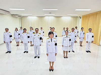 สำนักงานการตรวจเงินแผ่นดินภูมิภาคที่ ๙ (จังหวัดลำปาง) จัดพิธีลงนามถวายพระพรชัยมงคลแด่พระบาทสมเด็จพระเจ้าอยู่หัว เนื่องในโอกาสวันเฉลิมพระชนมพรรษา ๒๘ กรกฎาคม ๒๕๖๙ โดยมี นางสาวพัชรี เจิมสุวรรณ ผู้ตรวจเงินแผ่นดิน (สตภ. ๙) เป็นประธานในพิธี พร้อมด้วย คณะผู้บริหาร และข้าราชการและลูกจ้าง ร่วมลงนามถวายพระพรชัยมงคล เพื่อแสดงความจงรักภักดีและน้อมสำนึกในพระมหากรุณาธิคุณ (วันที่ ๒๔ กรกฎาคม ๒๕๖๙)